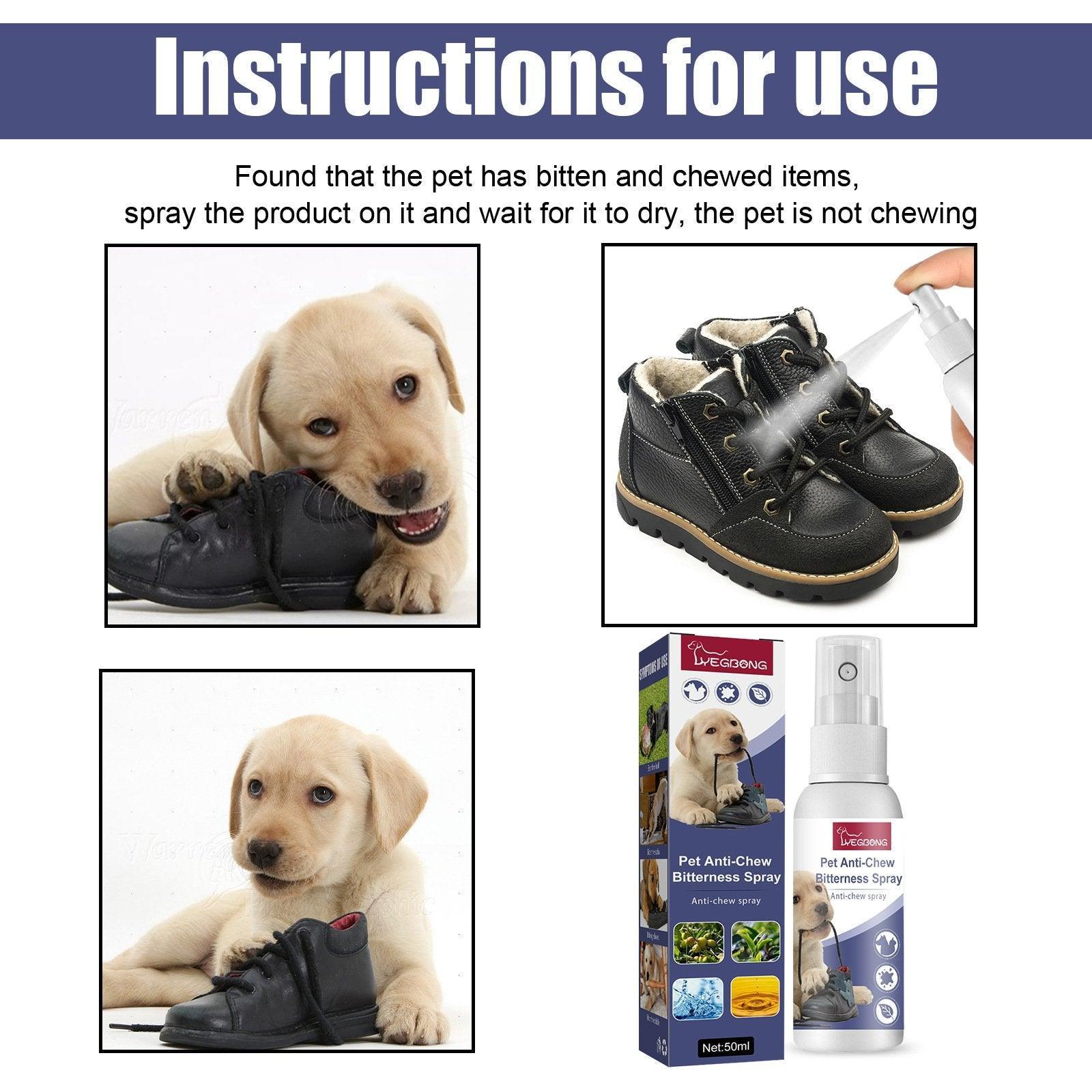 Pet Anti Chew Spray Dogs Stop Biting Furniture Sofa Legs Protection Bitter Spray V528-ANTI-BITING-SPRAY-546845