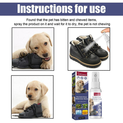 Pet Anti Chew Spray Dogs Stop Biting Furniture Sofa Legs Protection Bitter Spray V528-ANTI-BITING-SPRAY-546845