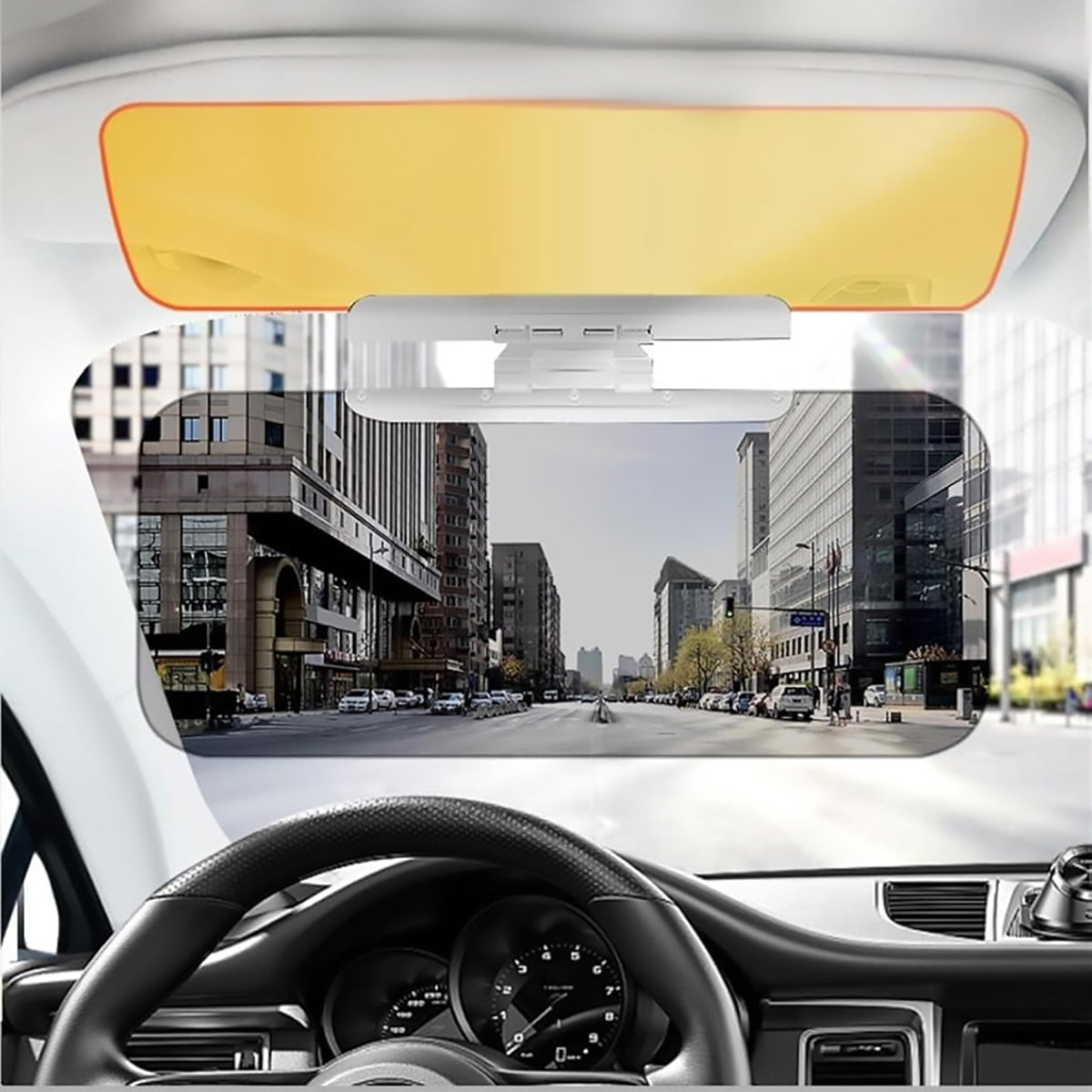 Day Night Anti Glare Sun Visor Mirror High Beam Shield Driver Eye Protection V528-ANTI-GLARE-924470