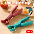 2PCS Anti Slip Silicone Heat Resistant Plate Bowl Clip Holder Kitchen Tool - Green V528-ANTI-SCALDING-CLIP-GREEN-313232
