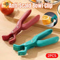 2PCS Anti Slip Silicone Heat Resistant Plate Bowl Clip Holder Kitchen Tool - Green V528-ANTI-SCALDING-CLIP-GREEN-313232