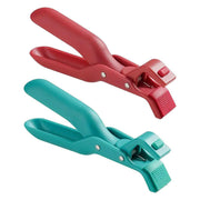 2PCS Anti Slip Silicone Heat Resistant Plate Bowl Clip Holder Kitchen Tool - Green V528-ANTI-SCALDING-CLIP-GREEN-313232