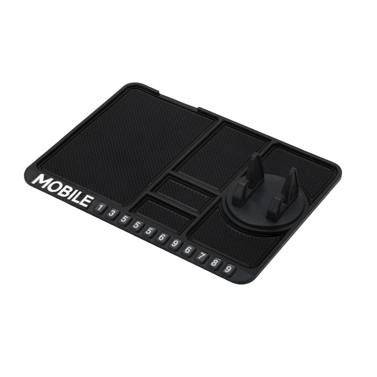 Car Mobile Phone Holder Dashboard Mount Mat Non Slip Grip Stand Anti-Slip Pad - Black V528-ANTI-SLIPMATSFORCAR-BLACK-136791