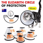Pet Cat Dog Protective Cone Collar Elizabethan E Collar Wound Healing Recovery - 3