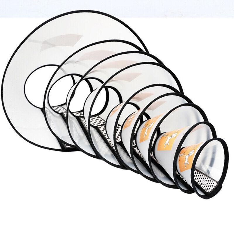 Pet Cat Dog Protective Cone Collar Elizabethan E Collar Wound Healing Recovery - 3