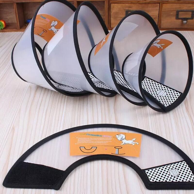 Pet Cat Dog Protective Cone Collar Elizabethan E Collar Wound Healing Recovery - 3