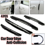 4Pcs Universal Black Car Door Edge Anti-Collision Cover Scratch Protector Guard V528-ANTICHAFINGSTRIP-BLACK4PCS-68785