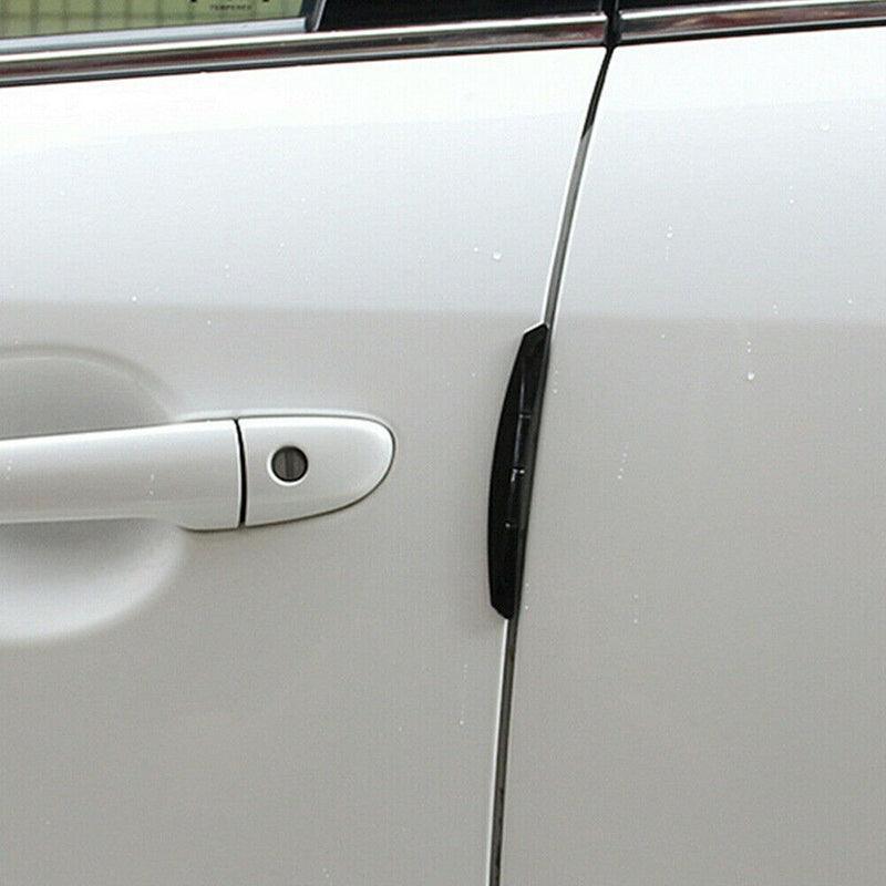 4Pcs Universal Black Car Door Edge Anti-Collision Cover Scratch Protector Guard V528-ANTICHAFINGSTRIP-BLACK4PCS-68785