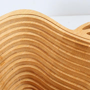 Wooden Fruit and Vegetable Storage Basket for Kitchen Organizing Home Storage V528-APPLE-611592