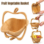 Wooden Fruit and Vegetable Storage Basket for Kitchen Organizing Home Storage V528-APPLE-611592