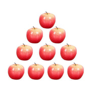 10 X Artificial Green or Red Apples for Home Party Wedding and Shop Decor - Green V528-APPLE-GREEN-10PCS-306461