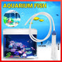 Aquarium Gravel Cleaner Siphon Hose Manual Water Changer for Small Fish Tanks V528-AQUARIUMFISH-462556