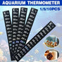 UPTO 10x Aquarium Thermometer Fish Tank Sticker Temperature Strip Dual Scale HOT - 1PC V528-AQUARIUMTHERMOMETER-1PC-573230