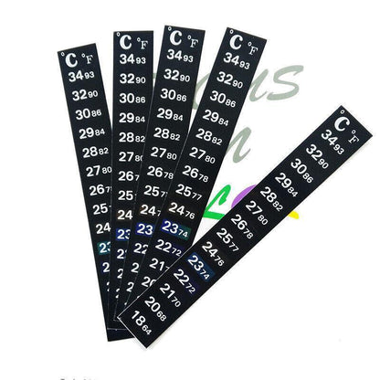 UPTO 10x Aquarium Thermometer Fish Tank Sticker Temperature Strip Dual Scale HOT - 1PC V528-AQUARIUMTHERMOMETER-1PC-573230