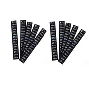 UPTO 10x Aquarium Thermometer Fish Tank Sticker Temperature Strip Dual Scale HOT - 1PC V528-AQUARIUMTHERMOMETER-1PC-573230