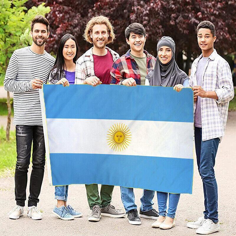 150 x 90cm Large Argentina Flag Argentine Argentinian National Outdoor Festival V528-ARGENTINAFLAG-59381