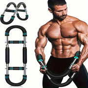 Multi Functional U Shaped Arm Strength Trainer Adjustable Home Exercise Device V528-ARM-BLACK-BLUE-405053