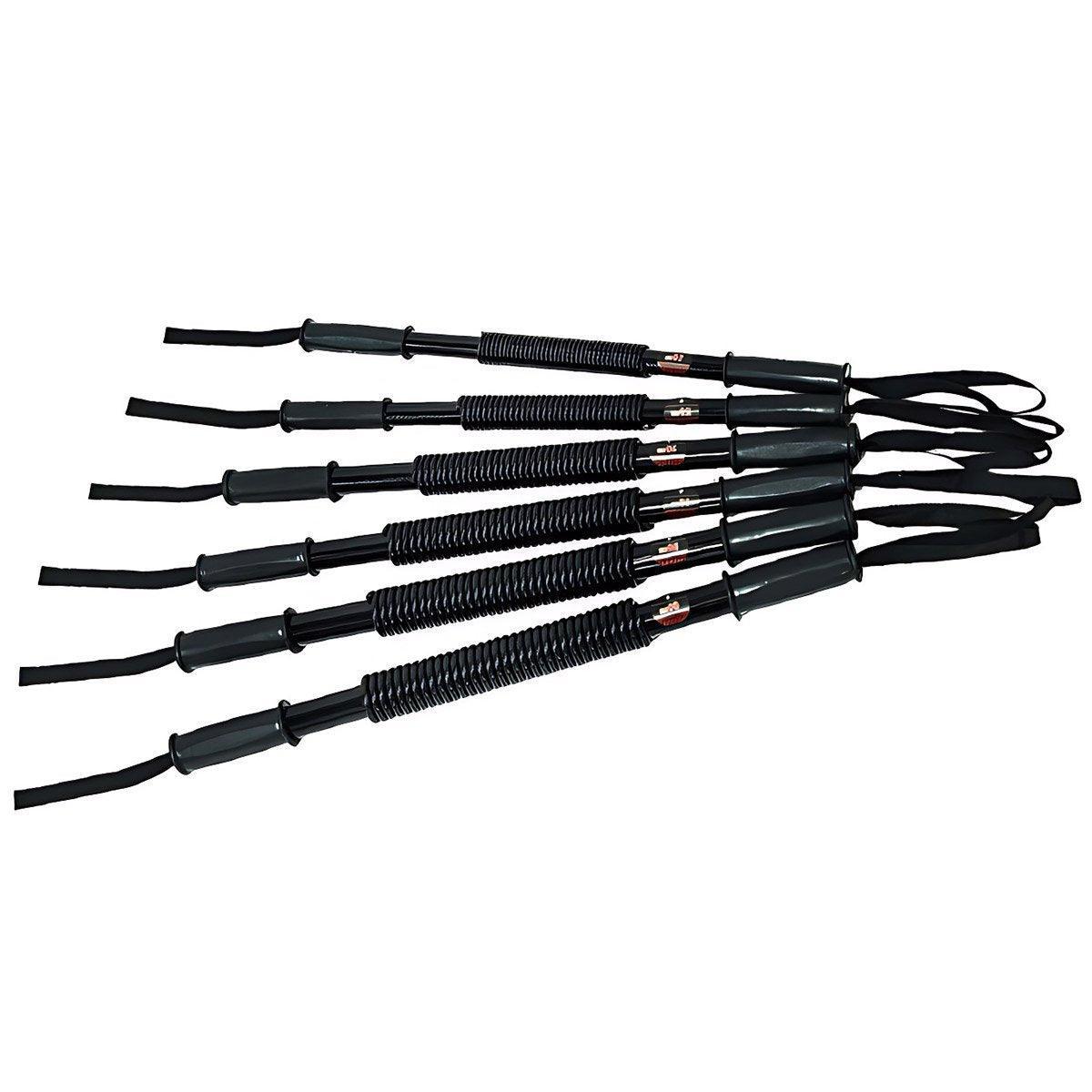 Spring Arm Power Rod Grip Puller Home Fitness Equipment for Strength Training - 60KG V528-ARM-STRENGTHENER-BLACK-60-931346