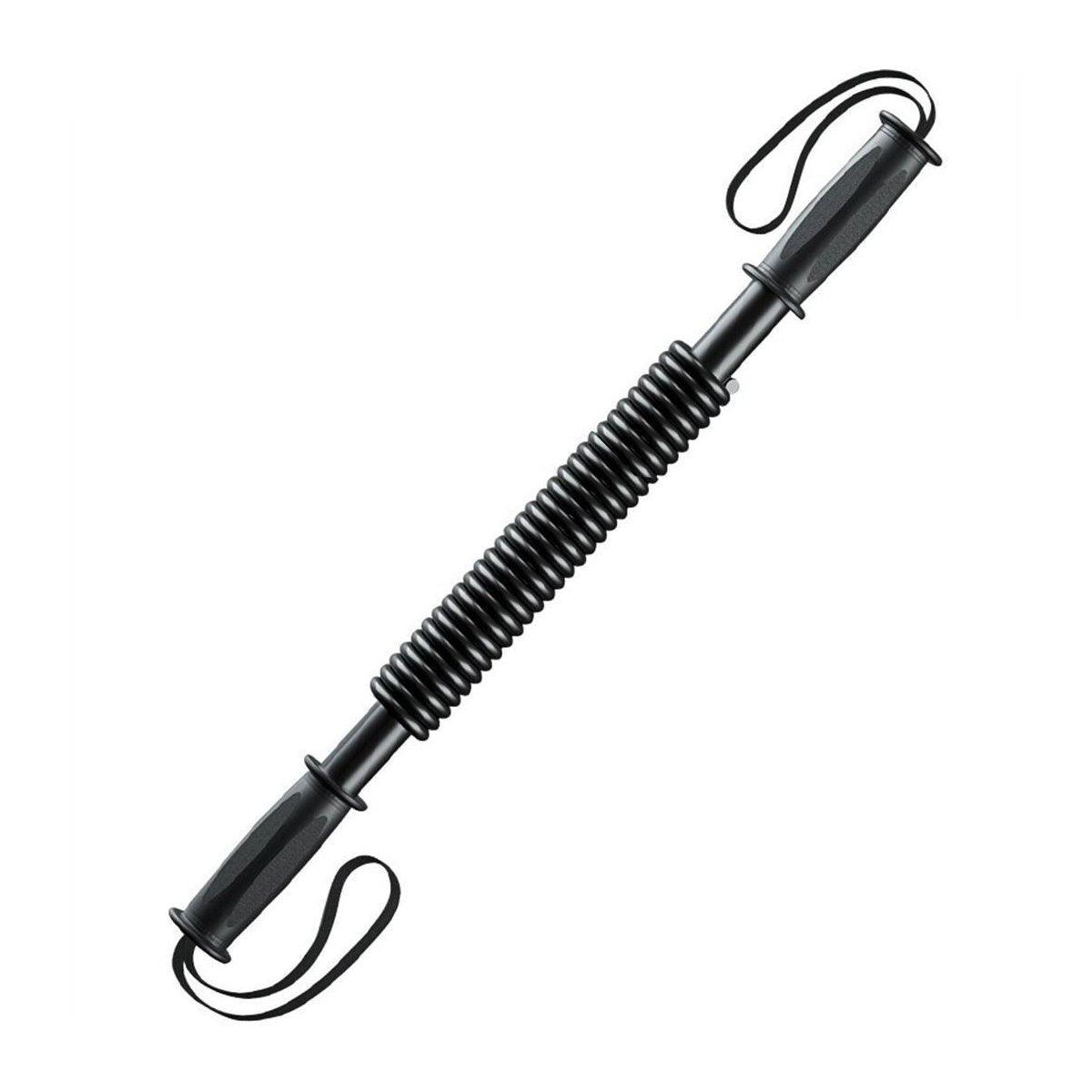 Spring Arm Power Rod Grip Puller Home Fitness Equipment for Strength Training - 60KG V528-ARM-STRENGTHENER-BLACK-60-931346
