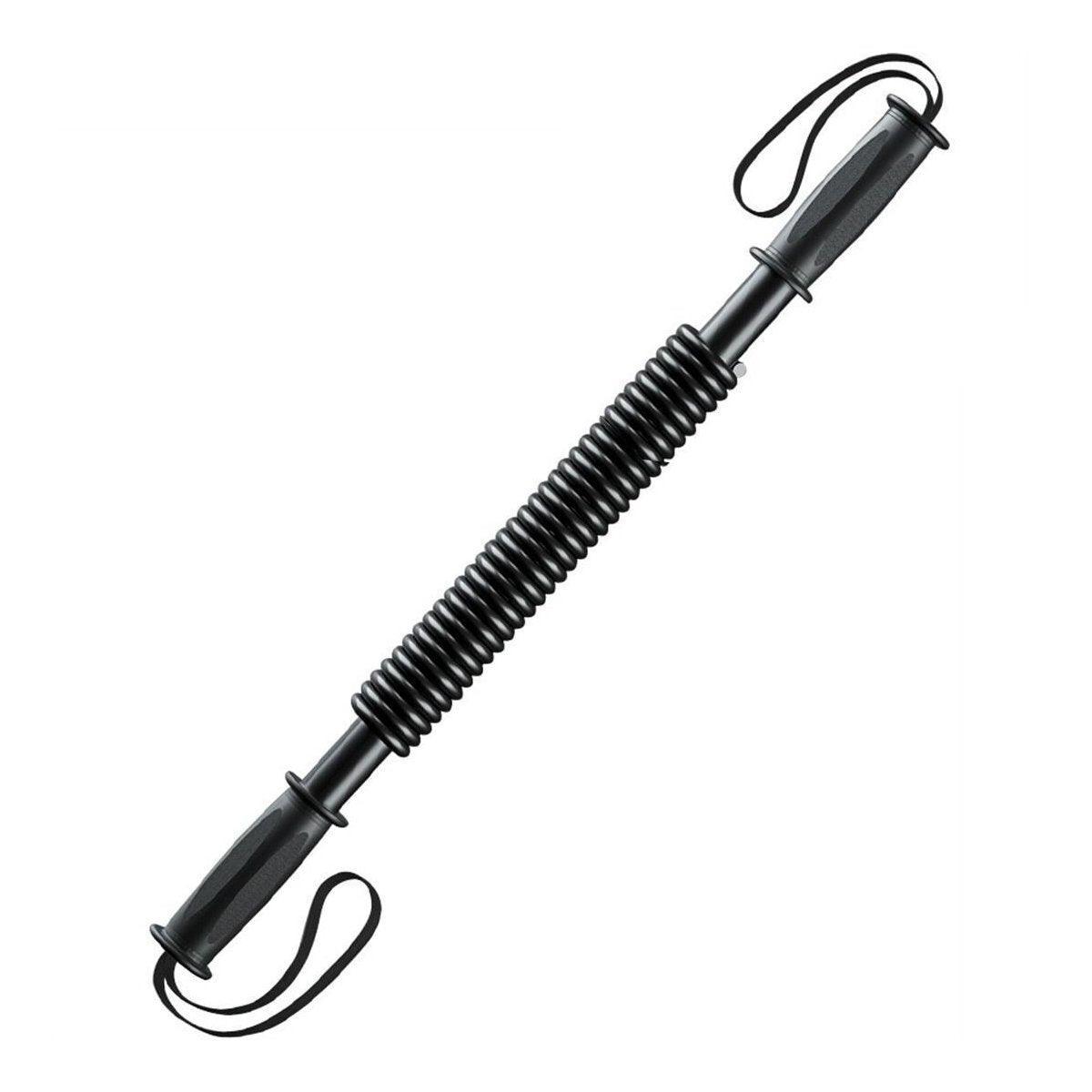 Spring Arm Power Rod Grip Puller Home Fitness Equipment for Strength Training - 60KG V528-ARM-STRENGTHENER-BLACK-60-931346