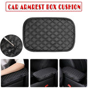 Car Armrest Accessories Cushion Cover Center Console Box Pad Protector Universal V528-ARMREST-BLACK-66195