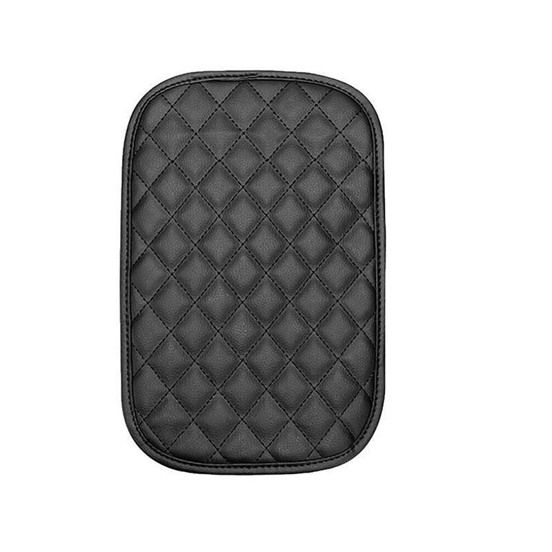 Car Armrest Accessories Cushion Cover Center Console Box Pad Protector Universal V528-ARMREST-BLACK-66195