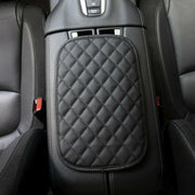 Car Armrest Accessories Cushion Cover Center Console Box Pad Protector Universal V528-ARMREST-BLACK-66195