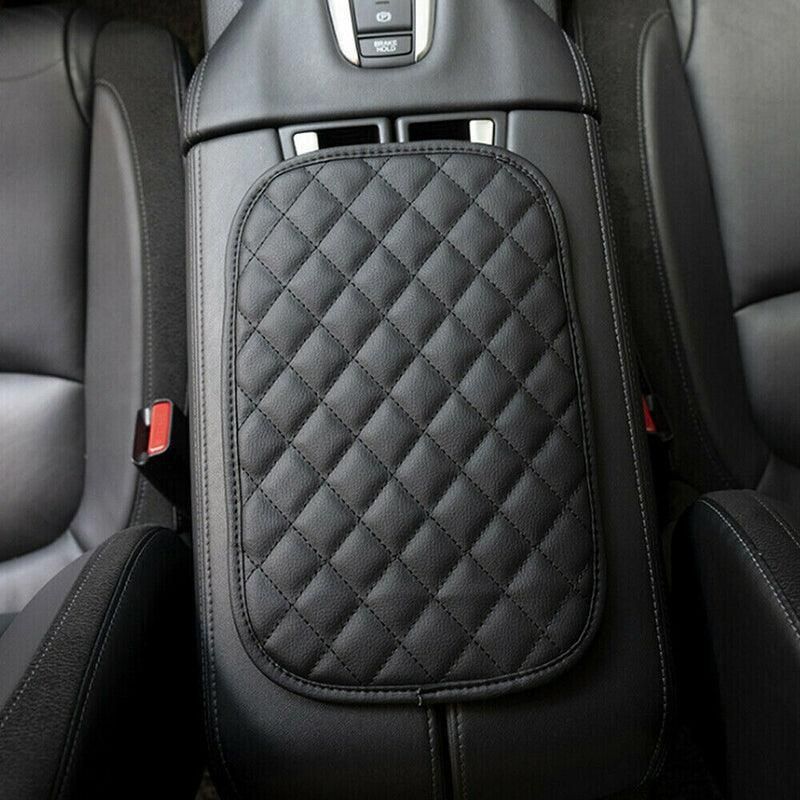 Car Armrest Accessories Cushion Cover Center Console Box Pad Protector Universal V528-ARMREST-BLACK-66195
