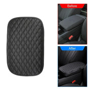 Car Armrest Accessories Cushion Cover Center Console Box Pad Protector Universal V528-ARMREST-BLACK-66195