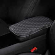 Car Armrest Accessories Cushion Cover Center Console Box Pad Protector Universal V528-ARMREST-BLACK-66195