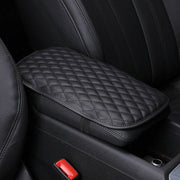 Car Armrest Accessories Cushion Cover Center Console Box Pad Protector Universal V528-ARMREST-BLACK-66195