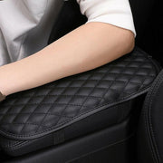 Car Armrest Accessories Cushion Cover Center Console Box Pad Protector Universal V528-ARMREST-BLACK-66195