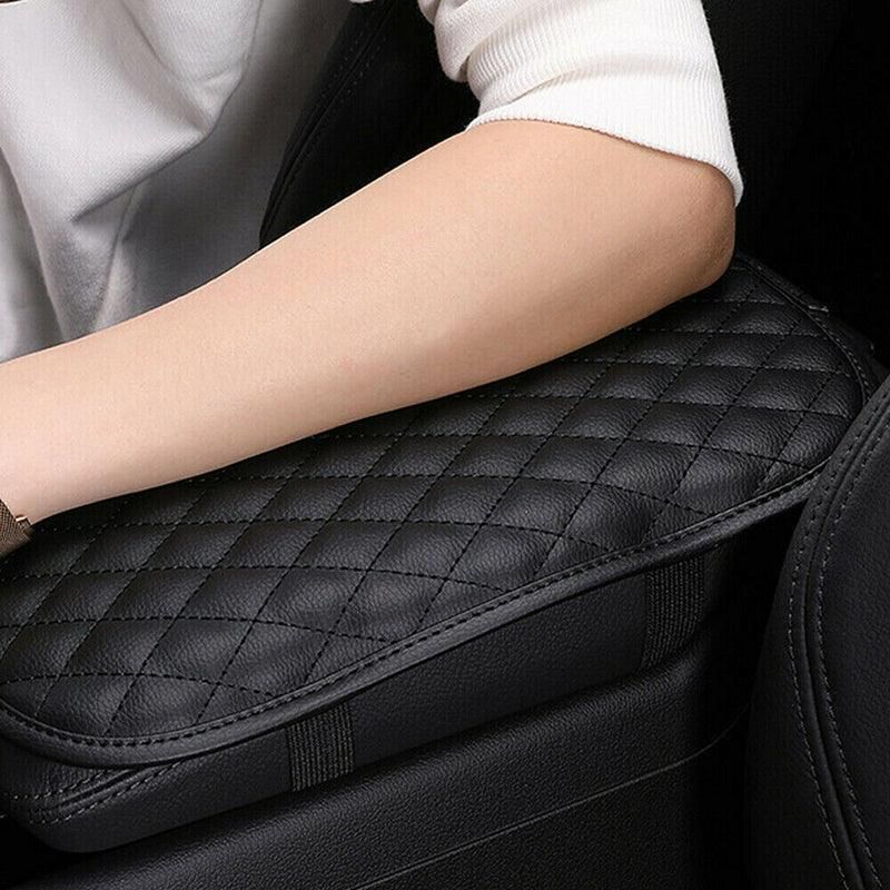 Car Armrest Accessories Cushion Cover Center Console Box Pad Protector Universal V528-ARMREST-BLACK-66195