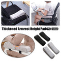 2PCS Elbow Arm Rest Cushion Chair Armrest Pads Memory Foam Office Support Pillow - Grey V528-ARMRESTPAD-2PCS-GREY-584758