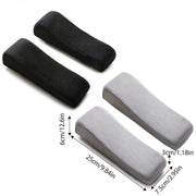 2PCS Elbow Arm Rest Cushion Chair Armrest Pads Memory Foam Office Support Pillow - Grey V528-ARMRESTPAD-2PCS-GREY-584758