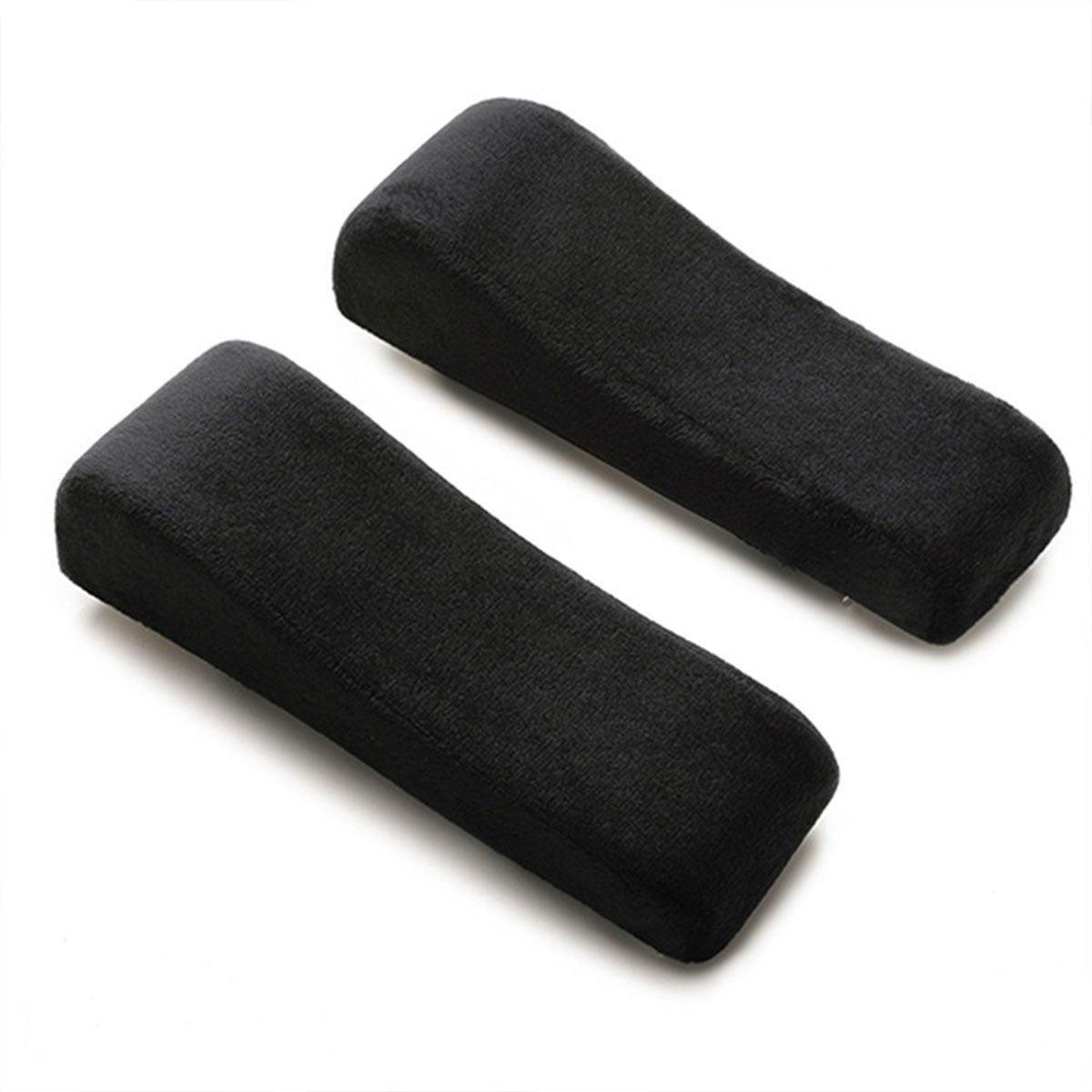 2PCS Elbow Arm Rest Cushion Chair Armrest Pads Memory Foam Office Support Pillow - Grey V528-ARMRESTPAD-2PCS-GREY-584758