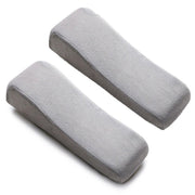 2PCS Elbow Arm Rest Cushion Chair Armrest Pads Memory Foam Office Support Pillow - Grey V528-ARMRESTPAD-2PCS-GREY-584758
