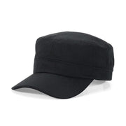 Army Plain Hat Classic Cadet Field Military Cap Style Patrol Baseball Adjustable - Black V528-ARMYPLAINHAT-BLACK-176432