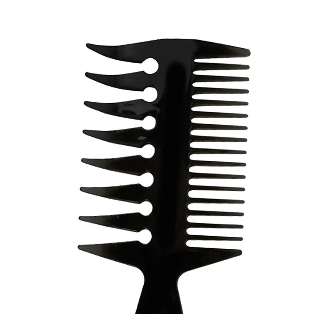 3 in 1 Hair Comb Styling Tool for Salon and Home Use Professional Quality V528-ART-COMB-BLACK-1PC-677248