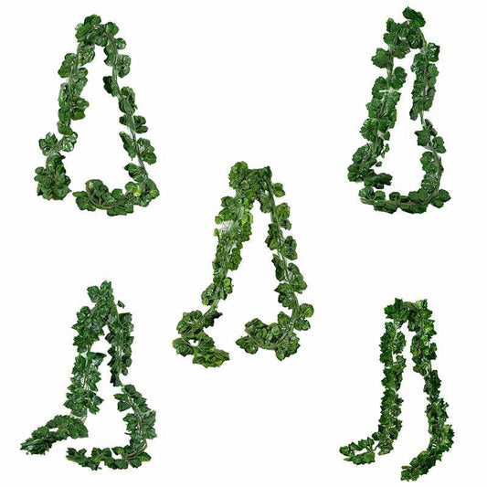 12 X 2M Artificial Ivy Vine Fake Foliage Flower Hanging Leaf Garland Plant Party - Sweet Potato Leaves V528-ARTIFICIAL-SWEETPOTATO-943244