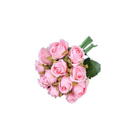 12 Heads Silk Rose Artificial Flowers Fake Bouquet - modena V528-ARTIFICIALFLOWERS-MODENA-131612