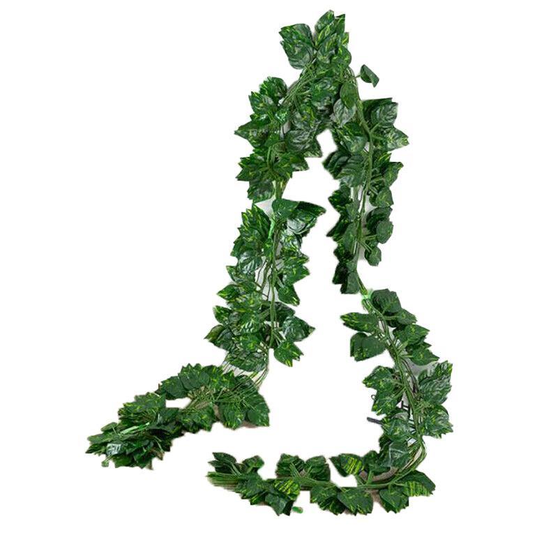 12 X 2M Artificial Ivy Vine Fake Foliage Flower Hanging Leaf Garland Plant Party - Grape Leaves V528-ARTIFICIALIVY-GRAPE-943243