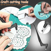 360-Degree Rotating Craft Cutting Tool with Precision Blade for Craft Art - Pink V528-ARTKNIFE-PINK-646456