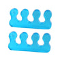 Reusable Soft Silicon Toe Finger Separator Nail Art Pedicure Polish Tool Au - 1Pair V528-ARTPEDICURE-BLUE-760685
