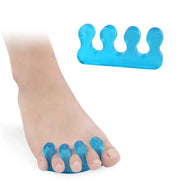 Reusable Soft Silicon Toe Finger Separator Nail Art Pedicure Polish Tool Au - 1Pair V528-ARTPEDICURE-BLUE-760685