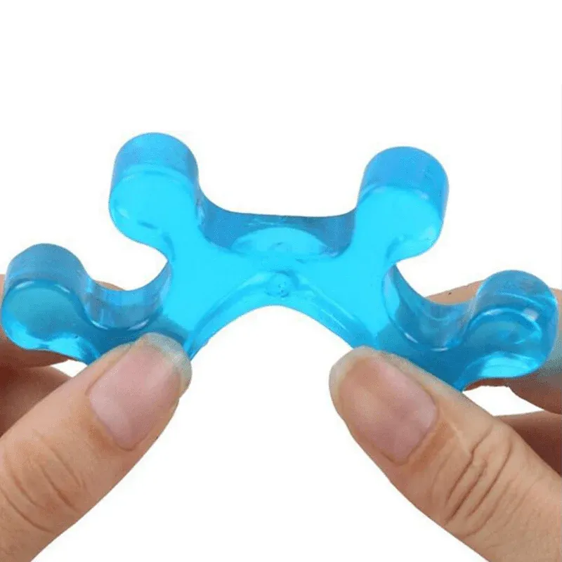 Reusable Soft Silicon Toe Finger Separator Nail Art Pedicure Polish Tool Au - 1Pair V528-ARTPEDICURE-BLUE-760685
