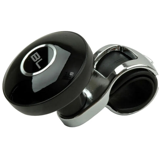 Universal Black Metal Steering Wheel Car Accessories Helper Grip Spinner Knob V528-ASSIST-BALL-358964