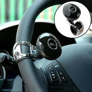 Universal Black Metal Steering Wheel Car Accessories Helper Grip Spinner Knob V528-ASSIST-BALL-358964