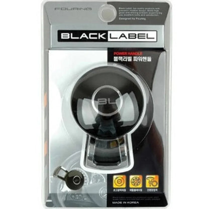Universal Black Metal Steering Wheel Car Accessories Helper Grip Spinner Knob V528-ASSIST-BALL-358964