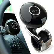 Universal Black Metal Steering Wheel Car Accessories Helper Grip Spinner Knob V528-ASSIST-BALL-358964
